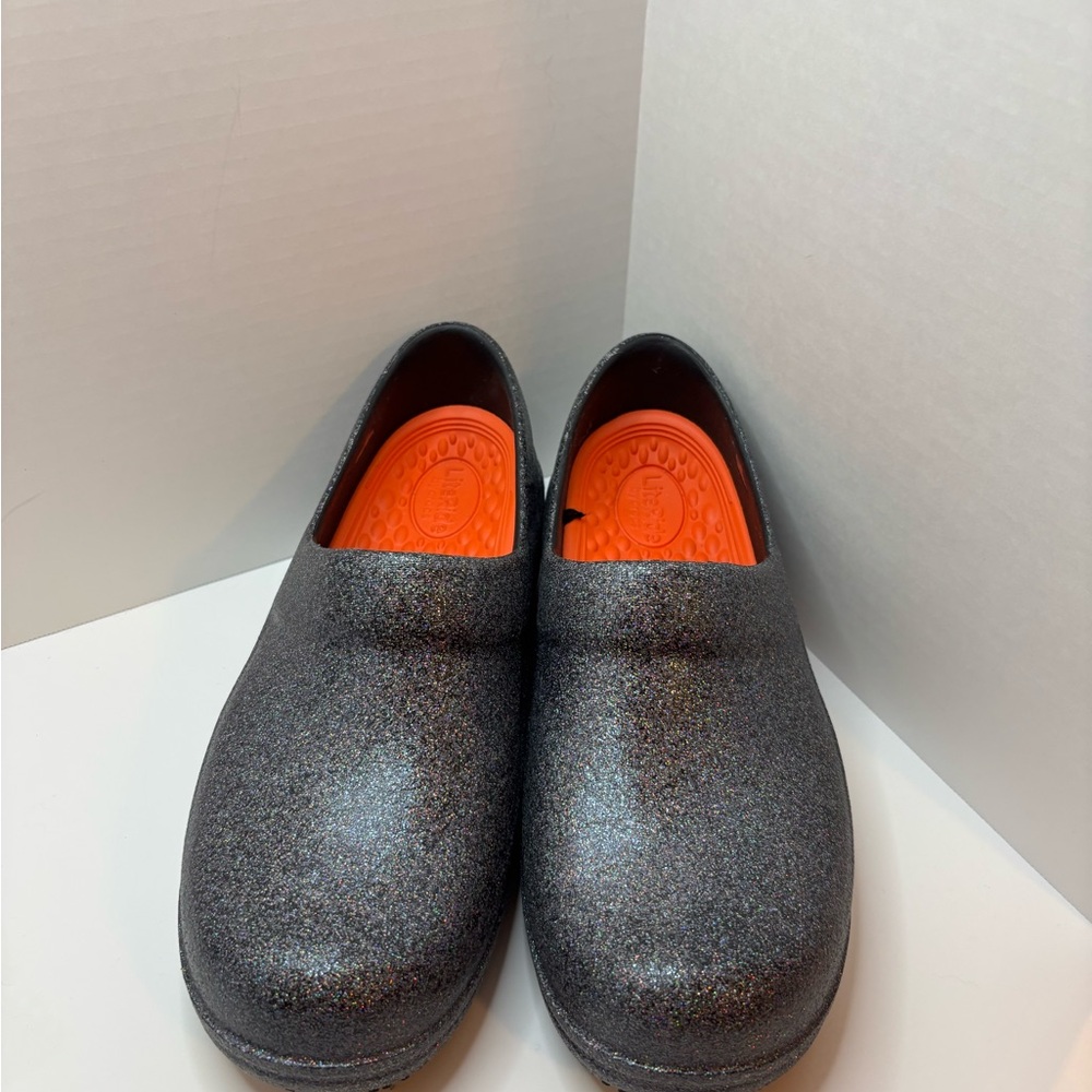 Lite Ride by Crocs sparkly multicolored black Clogs